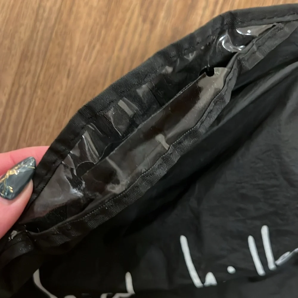Black Nicole Miller Full Length Hanging Travel Garment Storage Bag